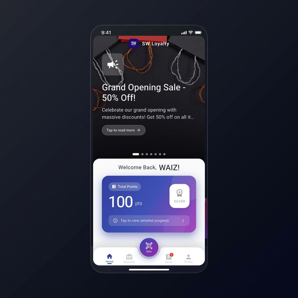 SW Loyalty Customer App